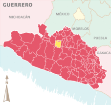Mapa de Atoyac de Álvarez