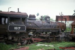 Locomotora de vapor # 1617