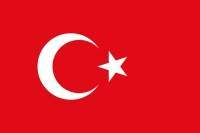 Bandera  de Turquía