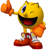 Ilustración oficial de Pac-Man.