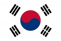Bandera  de Corea del Sur