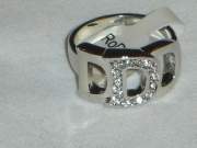 Anillo de Rodio con brillantes