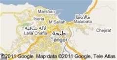 Mapa de la Ciudad de Tánger