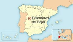 Ubicación de Palomares en España