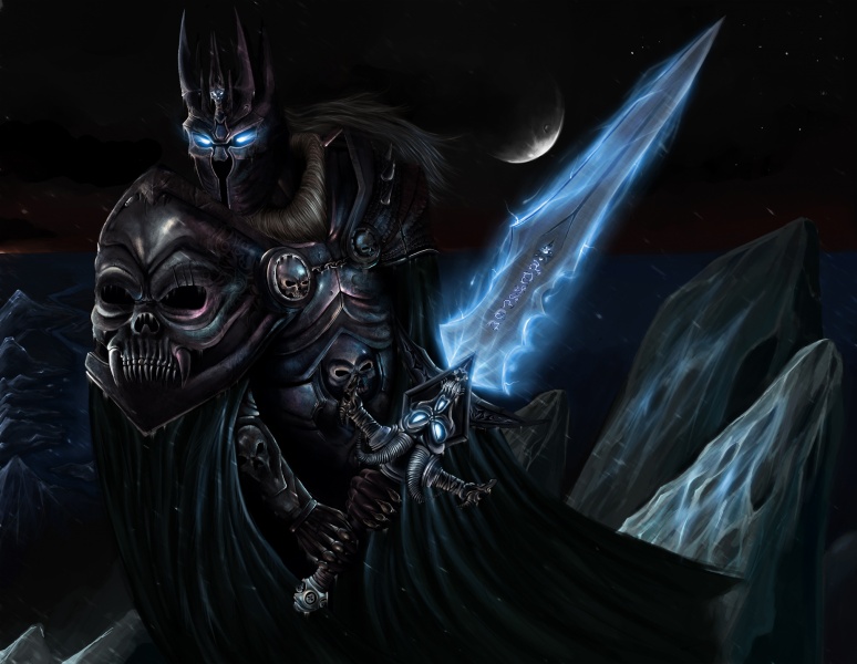 Archivo:Frostmourne Arthas.JPG