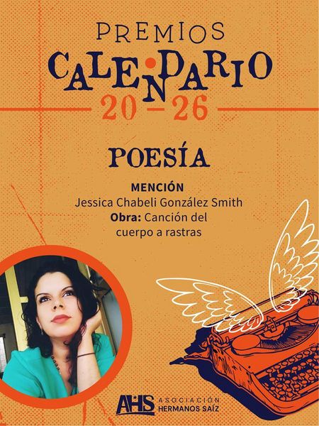 Archivo:Premio Calendario 2026-Poesia-Mencion-Jessica Chabeli Gonzalez.jpg
