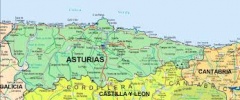Ubicación de Asturias