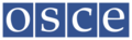 Bandera de Organización para la Seguridad y la Cooperación en Europa (OSCE)