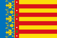 Bandera de Valencia,España