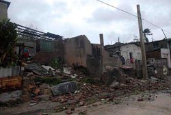 Efectos del Huracán Sandyen Santiago de Cuba