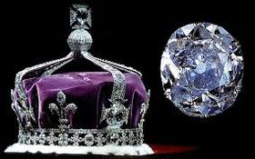 Kohinoor (diamante de India, hurtado por la reina Victoria del Reino Unido).jpg