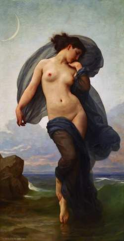 "Atardecer", William Adolphe Bouguereau