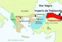 Ubicación de Imperio de Trebisonda