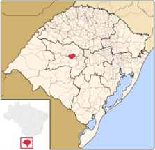 Localización de São Martinho da Serra.png