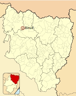 Ubicación de Binué en la provincia de Huesca.jpg