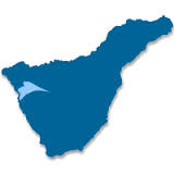 Ubicación de Santiago del Teide en Santa Cruz de Tenerife