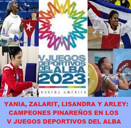 Archivo:Campeones pinareños en los V Juegos del ALBA 2023.jpg