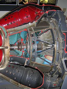 Archivo:220px-Rolls-Royce Nene, centrufugal gas turbine.jpg