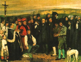 El entierro en Ornans (1849)