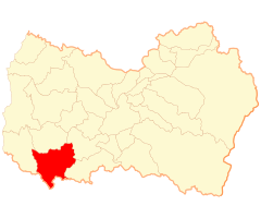 Mapa de la  Comuna  de Lolol