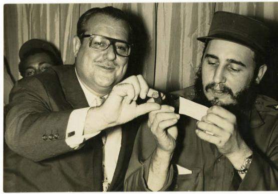 Archivo:Gaspar Pumarejo y Fidel Castro-555x387.jpg