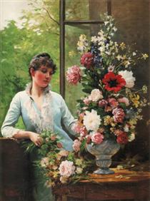 Archivo:Preparingtheflowerarrangementedouard.jpg