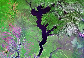 280px-Lake Mai-Ndombe NASA.jpg
