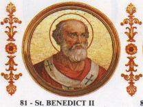 Resultado de imagen para Fotos de Benedicto II