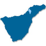 Ubicación de Tacoronte en Santa Cruz de Tenerife