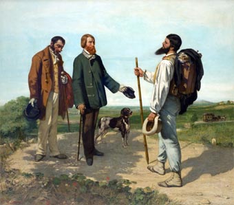 Bonjour, monsieur Courbet (1854)