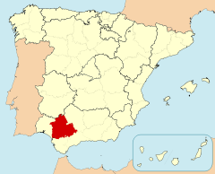 Ubicación de Sevilla