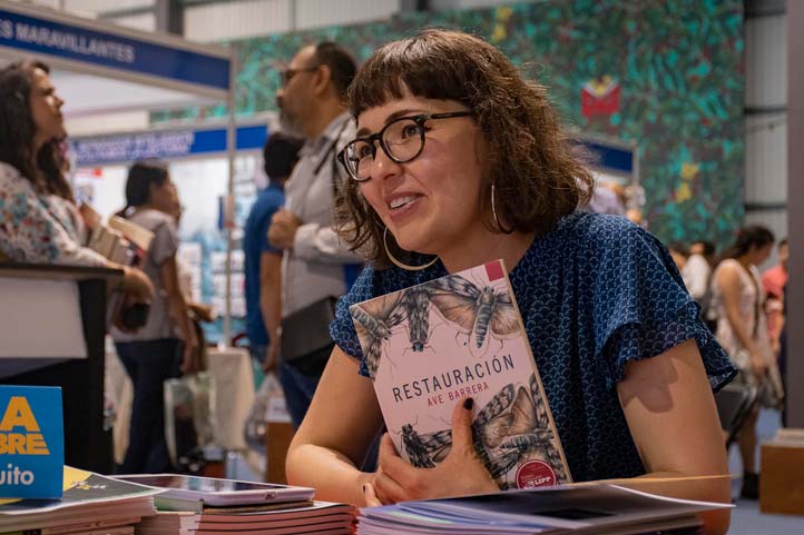 Ave Barrera, presentación del libro Restauración.