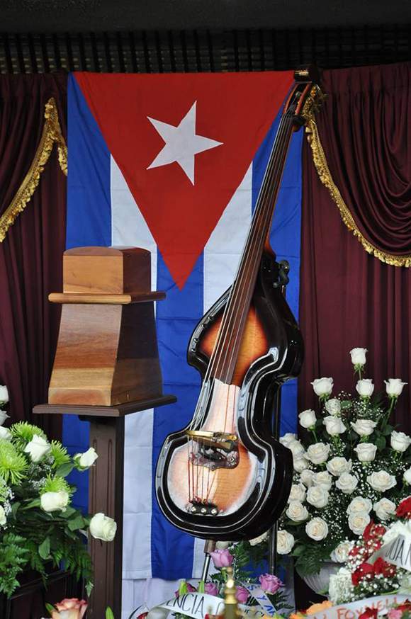 Tributo a Juan Formell en el Lobby del Teatro Nacional de Cuba