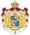 Escudo de Carlos XVI Gustavo de Suecia