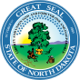 Escudo de Dakota del Norte