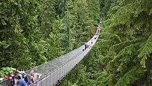 Capilano Suspension Bridge, Vancouver, Canada (July 2016) 1.jpg