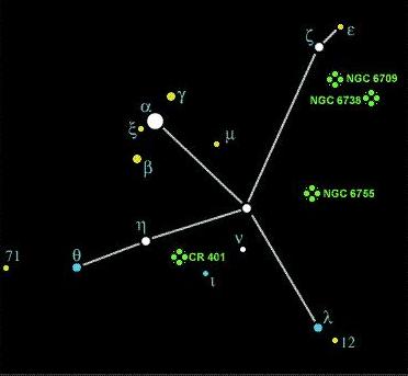 Top 41+ imagen estrella de primera magnitud en la constelacion del aguila