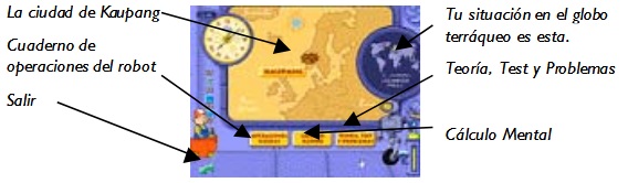 El mapa de Escandinavia.