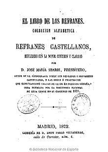 El libro de los refranes 1872 Sbarbi.jpg
