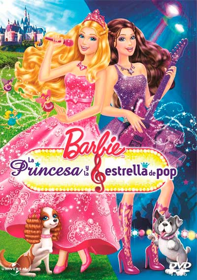 Barbie Princesa Rosa Rock N monarcas 