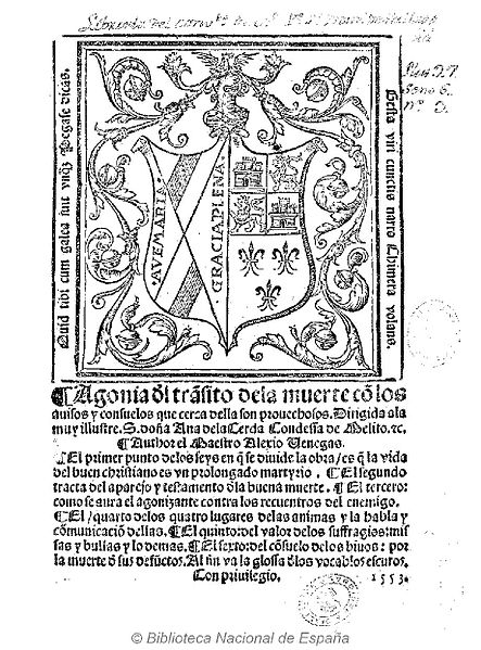 Archivo:Agonía del tránsito de la muerte 1553 Alejo Venegas.jpg