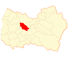 Mapa de la  Comuna  de Pichidegua