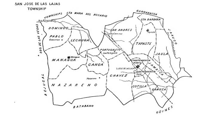 Archivo:Mapa del municipio San José en 1909.jpg