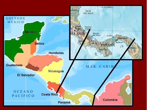 Franja De Tierra Que Une Dos Continentes