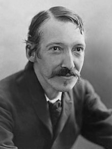 Archivo:Robert Louis Stevenson by Henry Walter Barnett bw.jpg