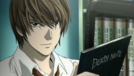 Archivo:Light Yagami y la Death Note.jpg