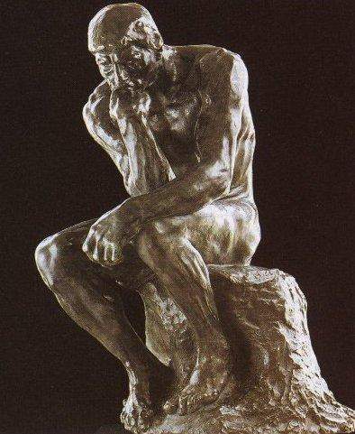 Modernización rebanada cansada El pensador (escultura de Rodin) - EcuRed