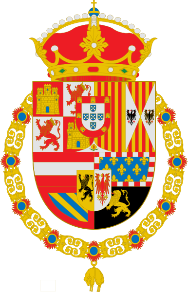 Archivo:Escudo de armas de Felipe II.png