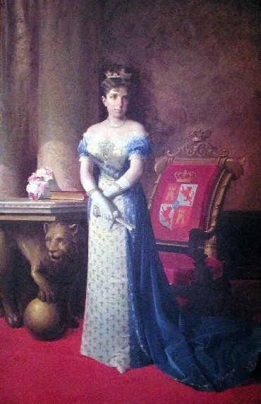 Archivo:La reina María Cristina de Habsburgo.jpg