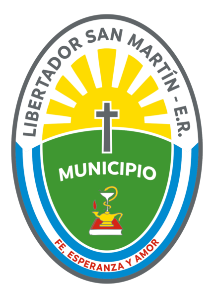 Archivo:431px-Escudo de la ciudad de Libertador San Martin, E.R.png